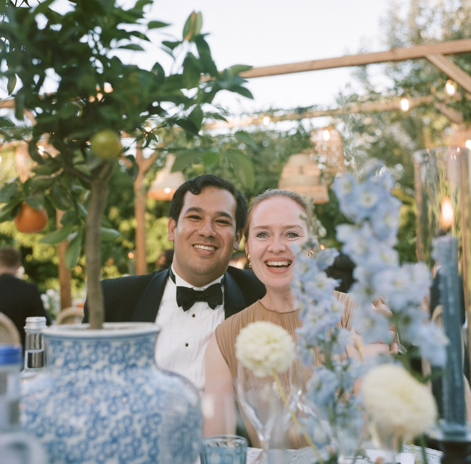 Nick + Emma — couple photographed by Copenhagen wedding photographer Samir Faza in Tuscany Wedding