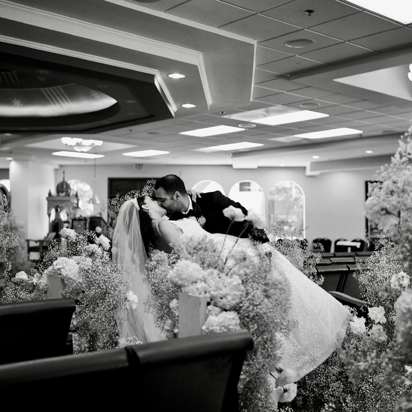 Simon + Stephanie wedding in Los Angeles photographed on medium format film by Samir Faza